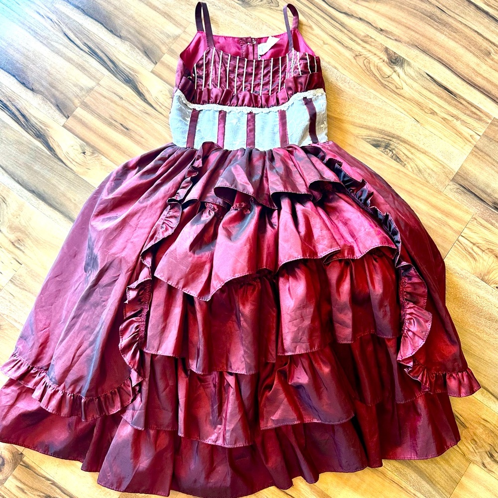 Steam Punk style ball gown dress